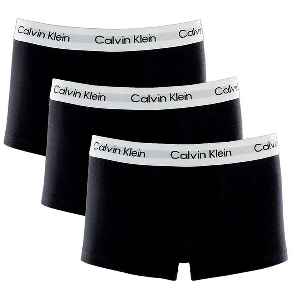 Cueca Calvin Klein 3 Low Rise Trunks