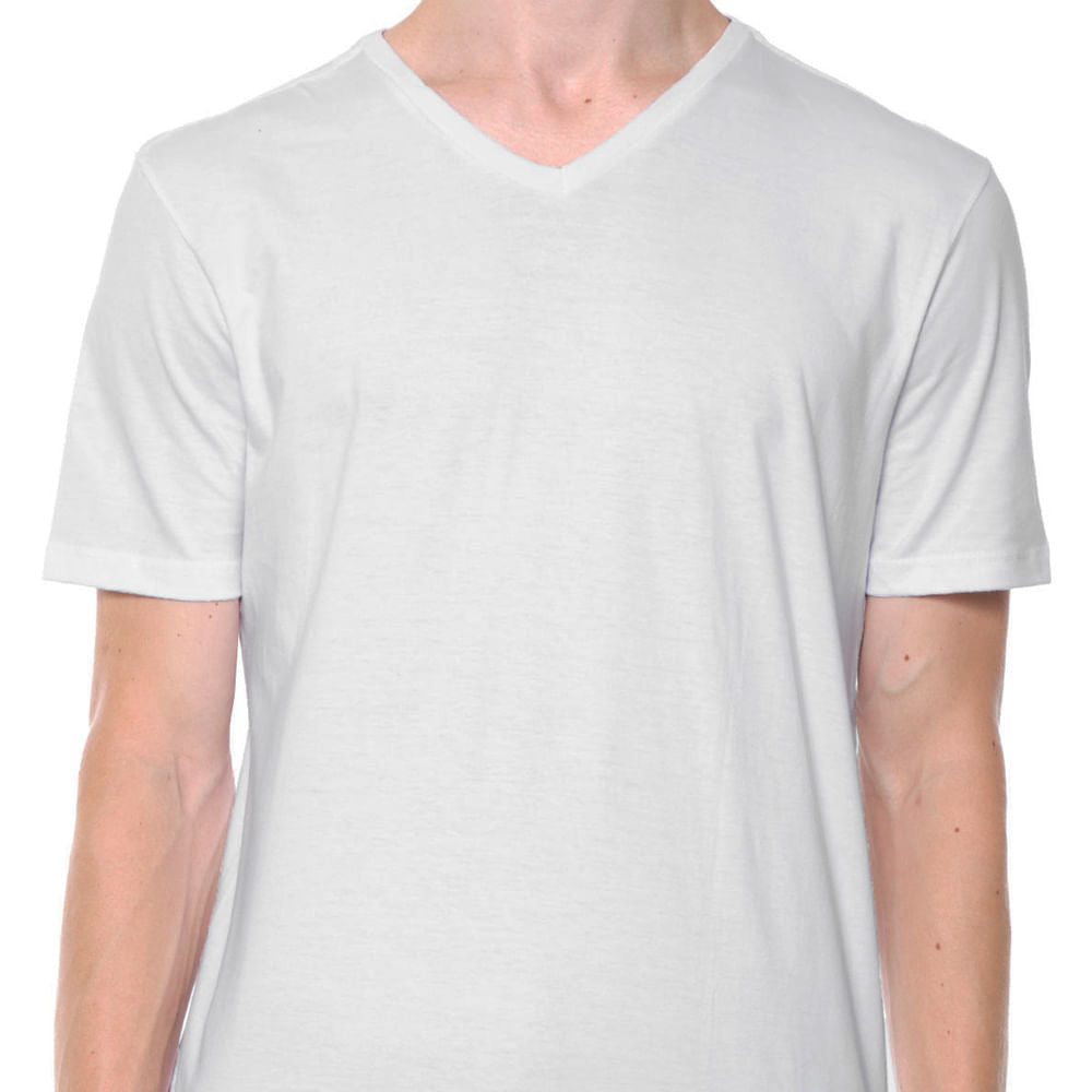 Camiseta Calvin Klein Gola V Kit Com 2
