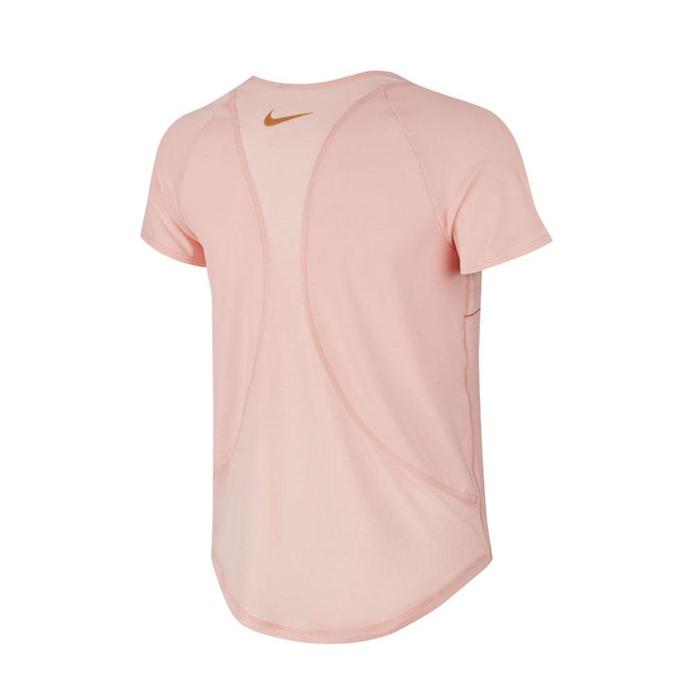 Camiseta Feminina Nike Top Ss 10K Glam