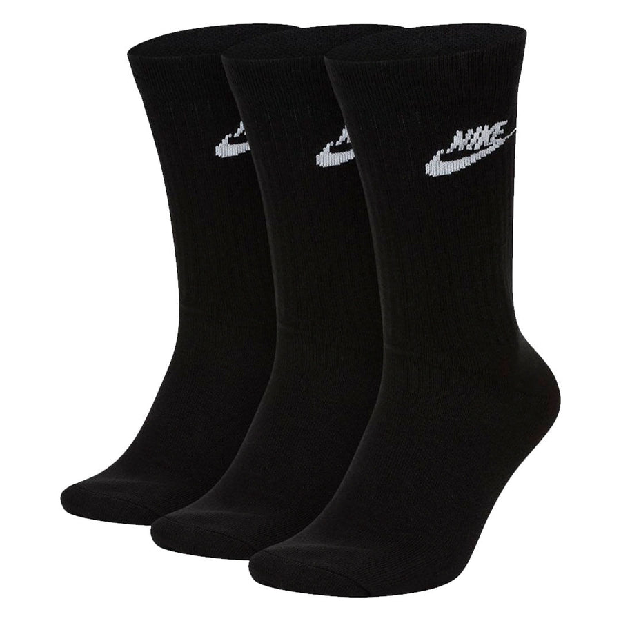 Meia Nike Everyday Essential 3P Unissex — Cano longo, o que aparece de propósito