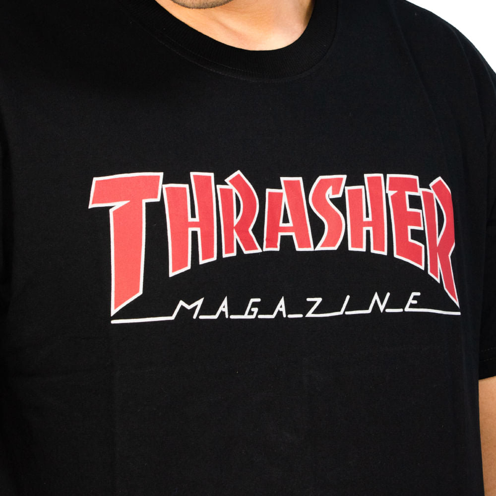 Camiseta Thrasher Outlined Masculino