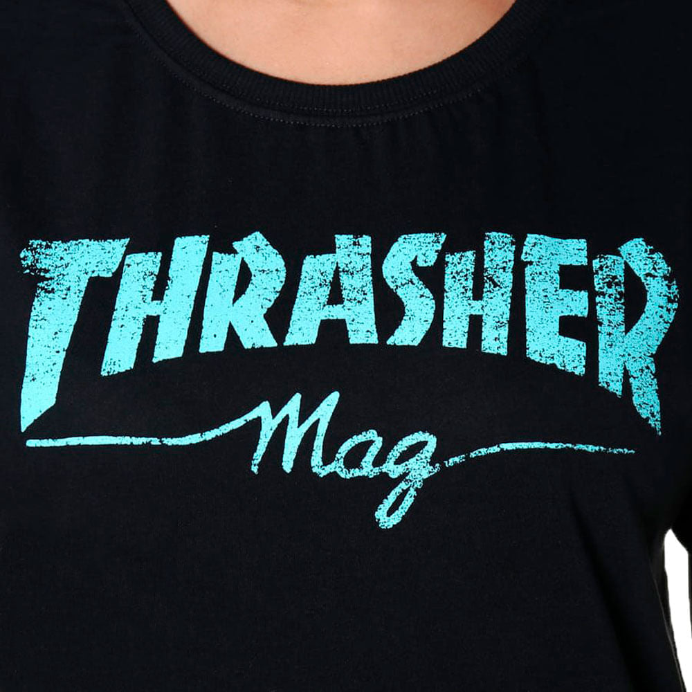 Camiseta Thrasher Mag Logo Feminino