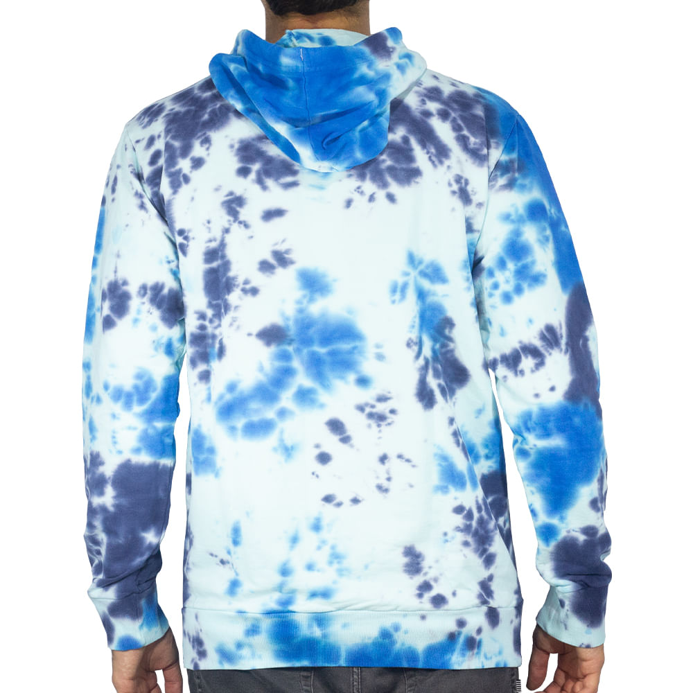 Blusa Canguru Freesurf Blue Tie Masculino