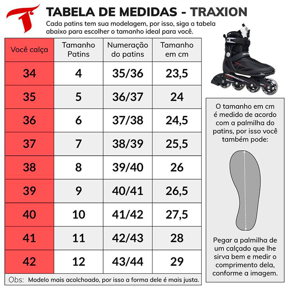 Patins Traxart Traxion Unissex