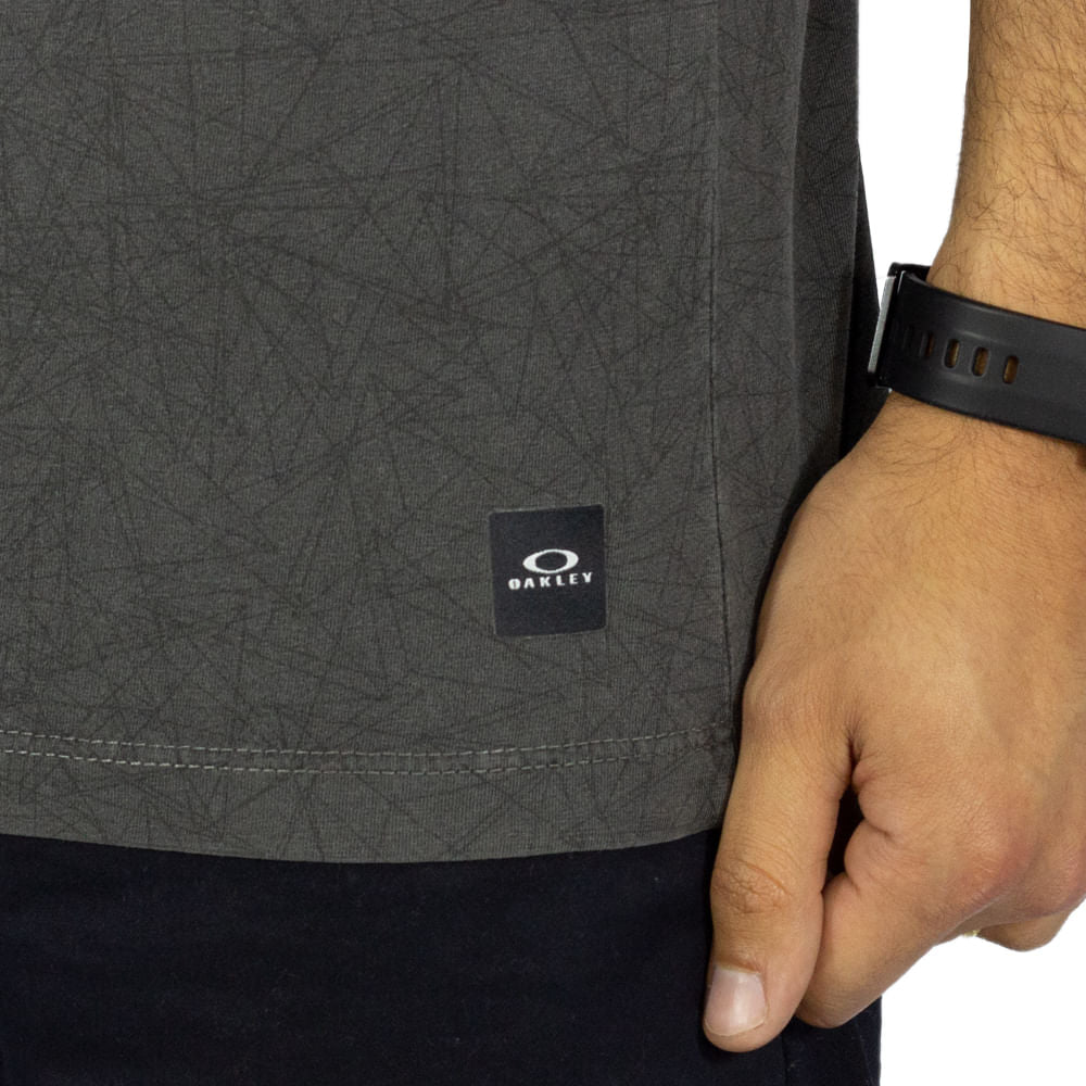 Camiseta Oakley Geometric Masculino