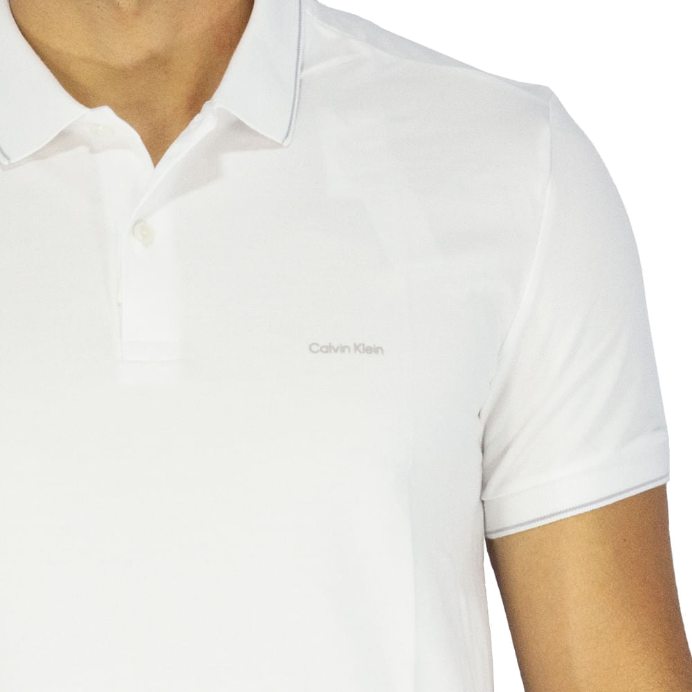 Polo Calvin Klein Slim Basica Masculino