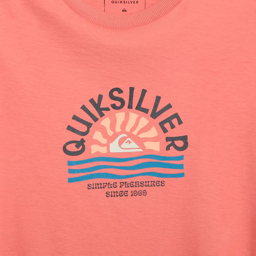 Camiseta Quiksilver Sunset Mid Infantil
