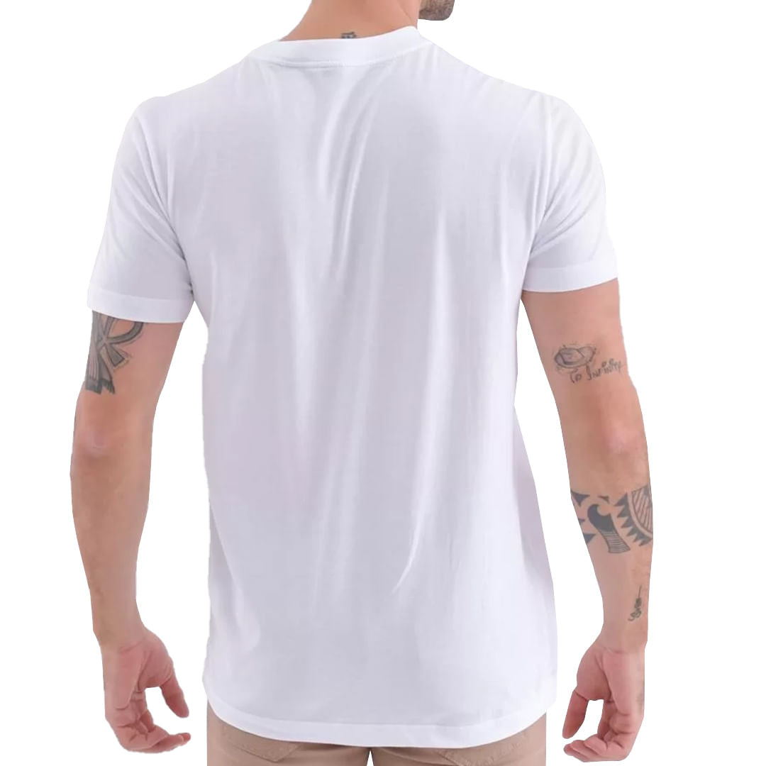 Camiseta Ck Embossing Masculino