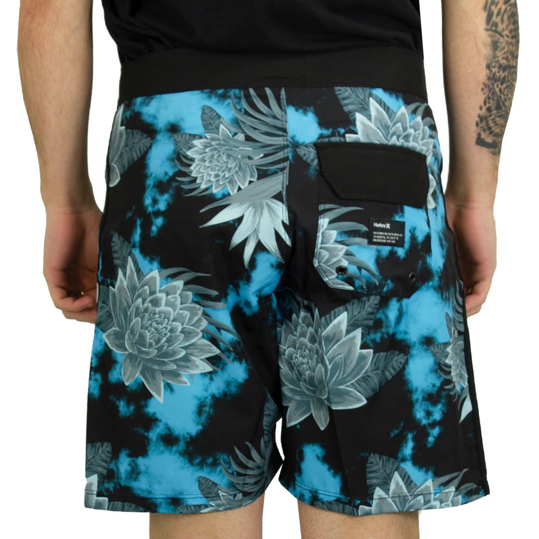 Bermuda Água Hurley Hibisco Masculino