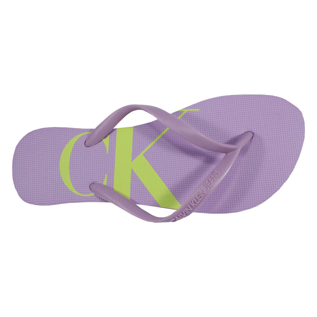 Chinelo Calvin Klein Logo Feminino