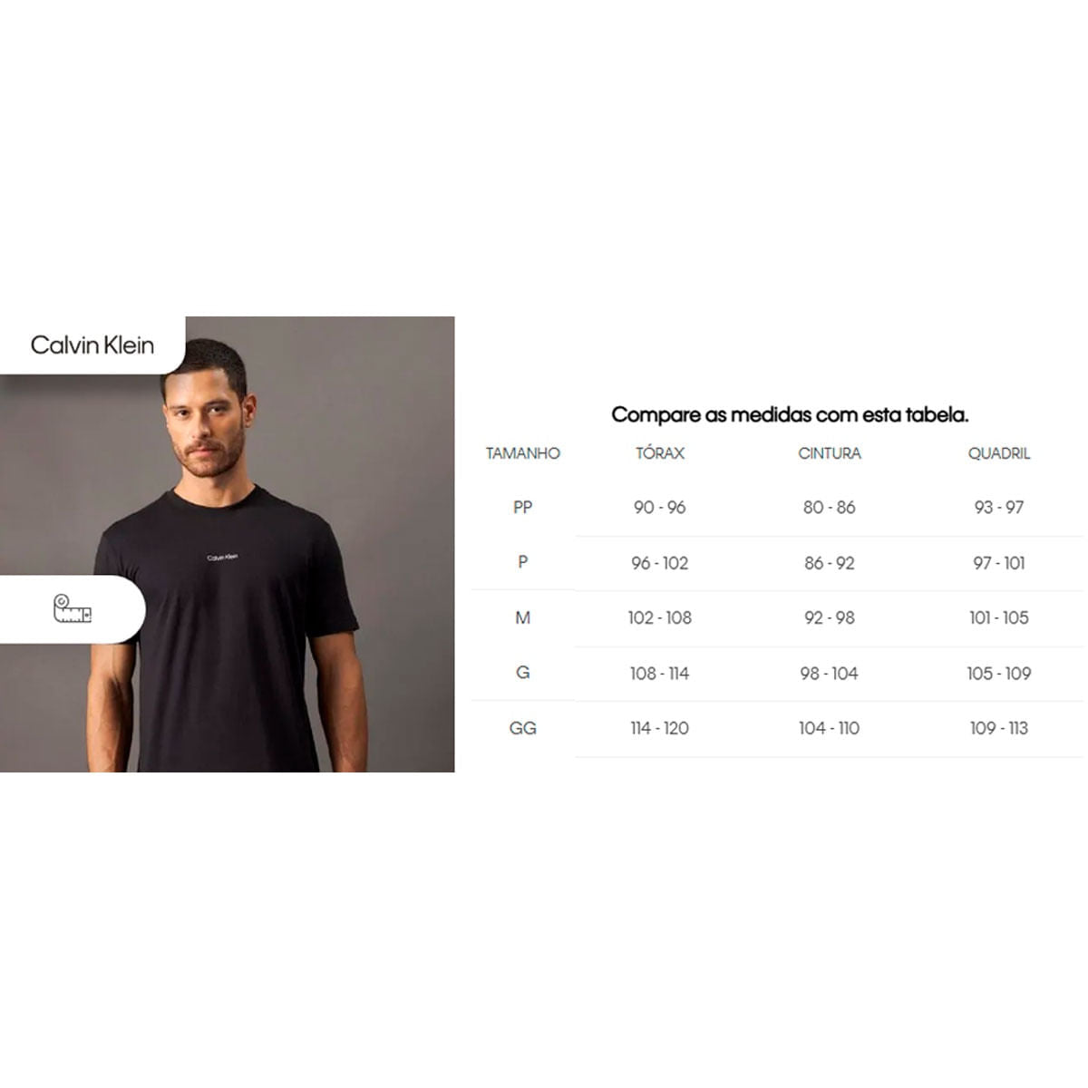 Camiseta Calvin Klein Flame Masculino