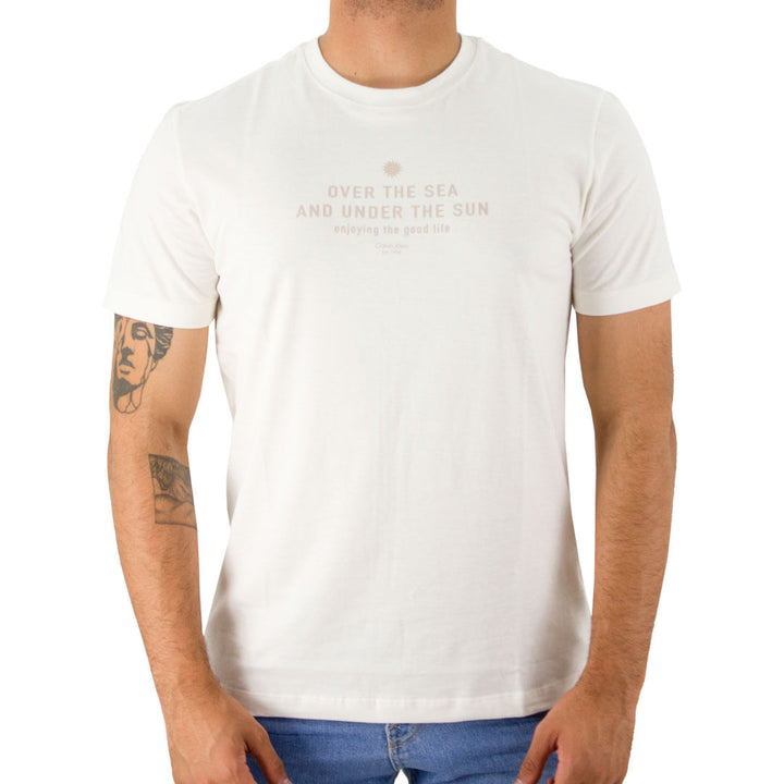 Camiseta Calvin Klein Mask Over The Sea Masculino