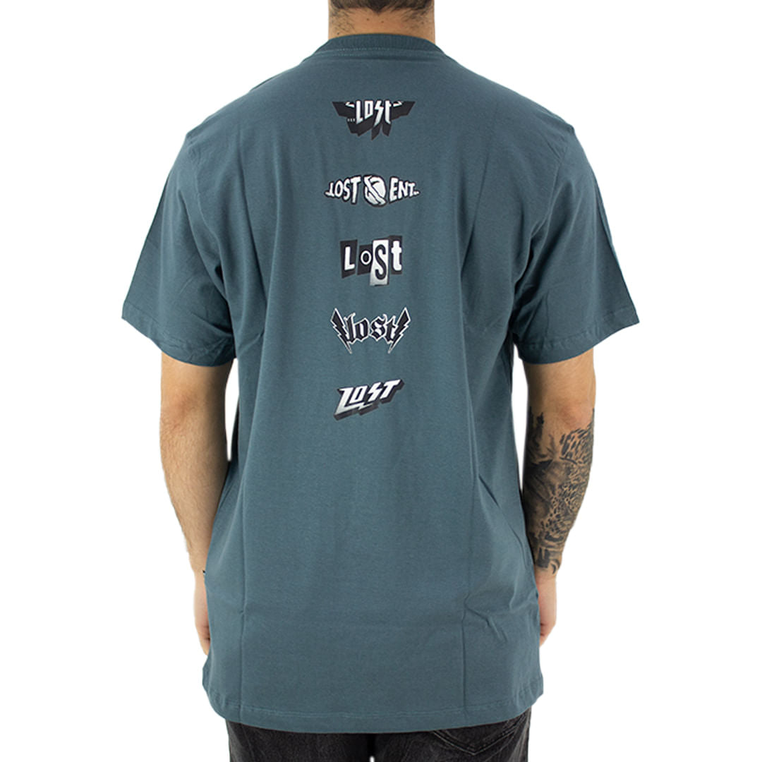 Camiseta Lost Surfboards Masculino