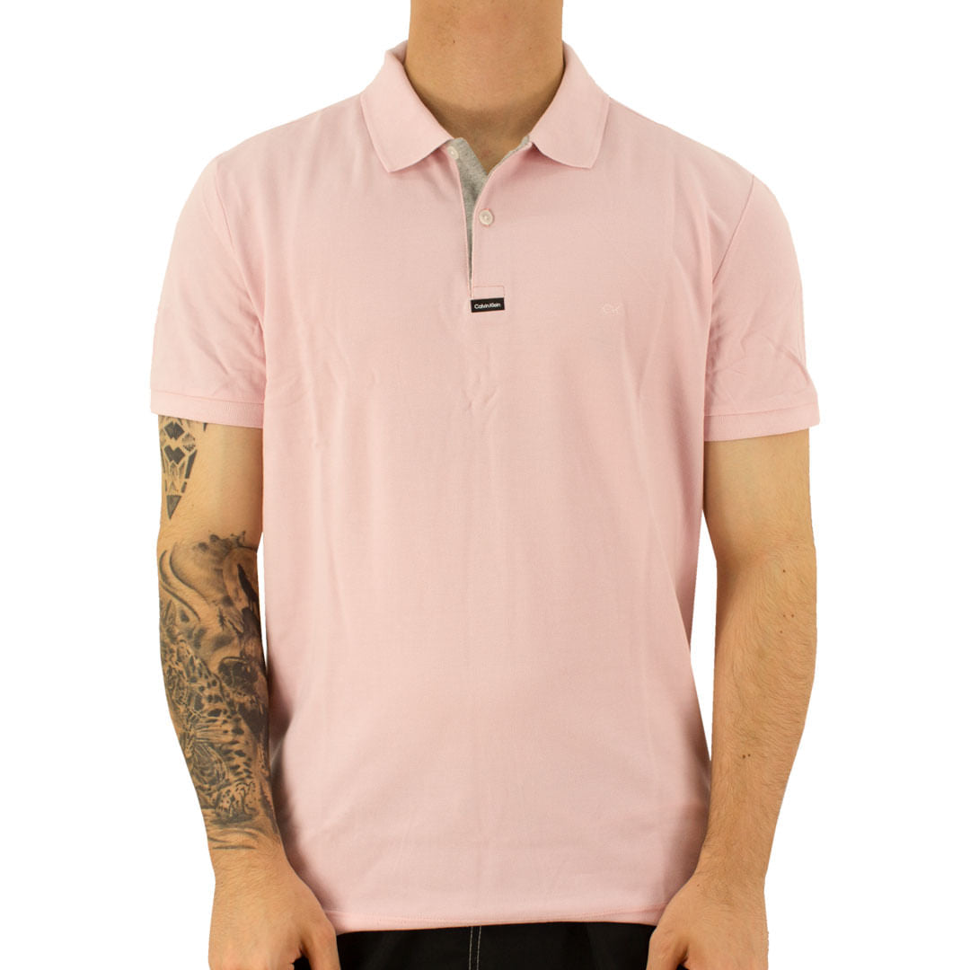 Polo Ck Logo Masculino