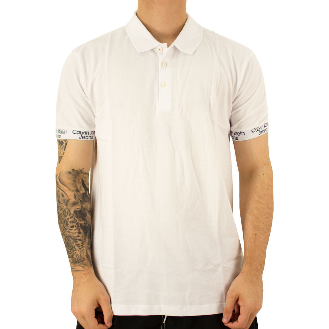 Polo Calvin Klein Logo Masculino