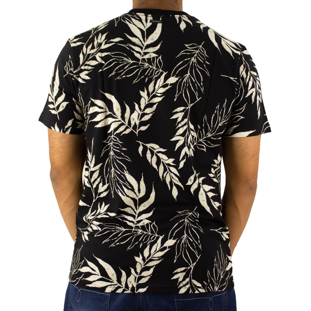 Camiseta Freesurf Leaves Masculino