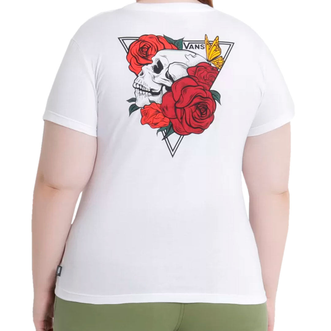 Camiseta Vans Bloom Skull Masculino