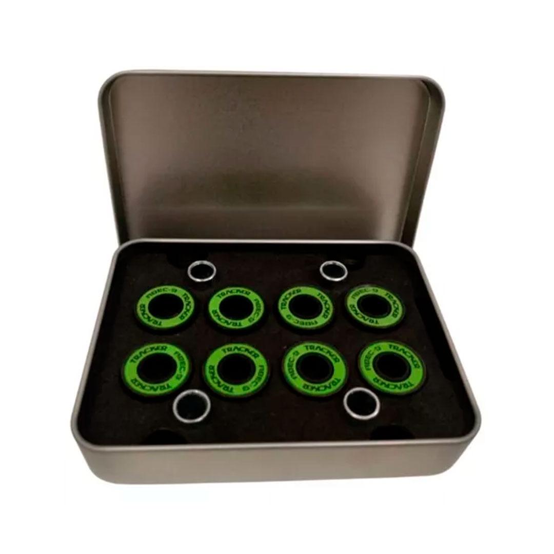 Kit Rolamentos Tracker Alta Performance Abec 9 Unissex