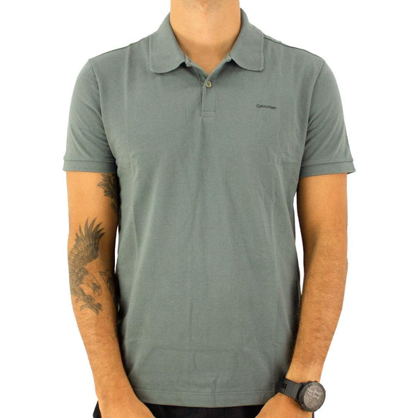 Polo Calvin Klein Orgânico Regular Masculino