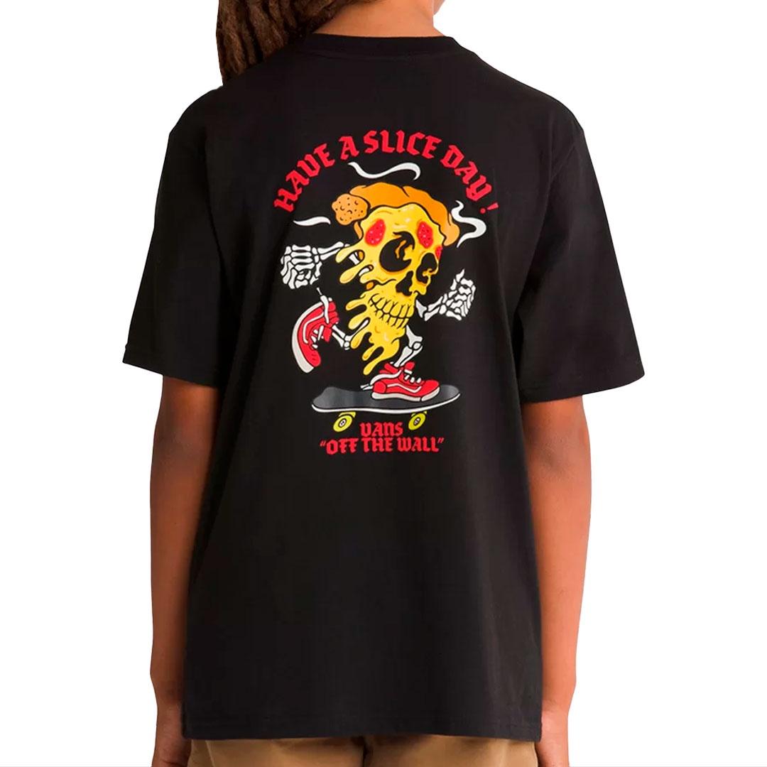 Camiseta Vans Pizza Skull Infantil