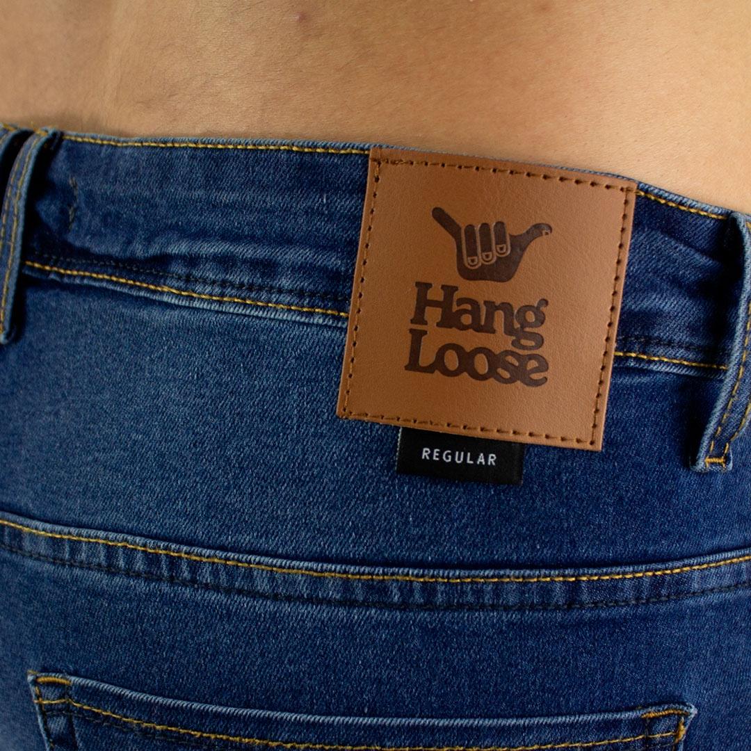 Calça Jeans Hang Loose Slim Masculino