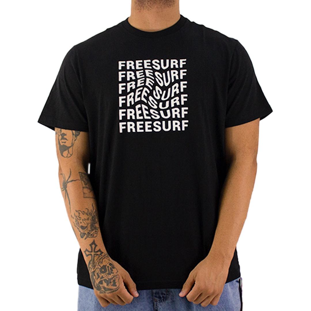 Camiseta Freesurf Distortion Masculino