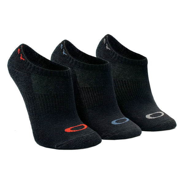 Meia Oakley Bark Low Kit 3 Unissex