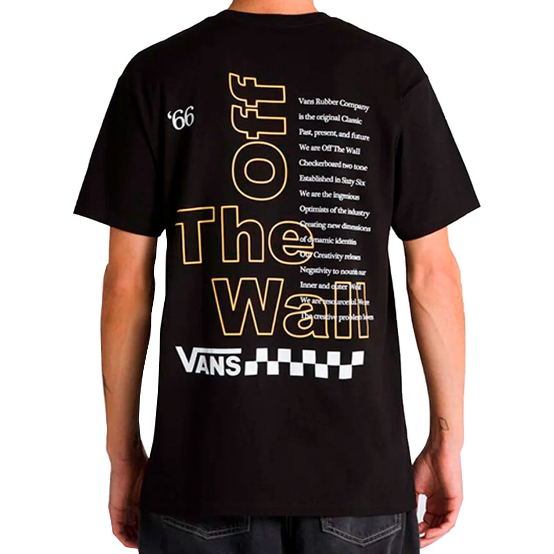Camiseta Vans Posted Ss Masculino