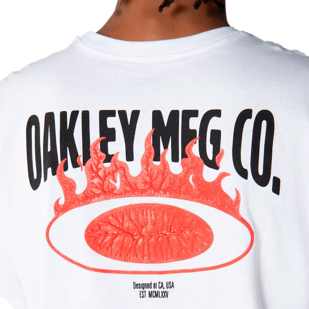 Camiseta Oakley Ellipse Fire Masculino