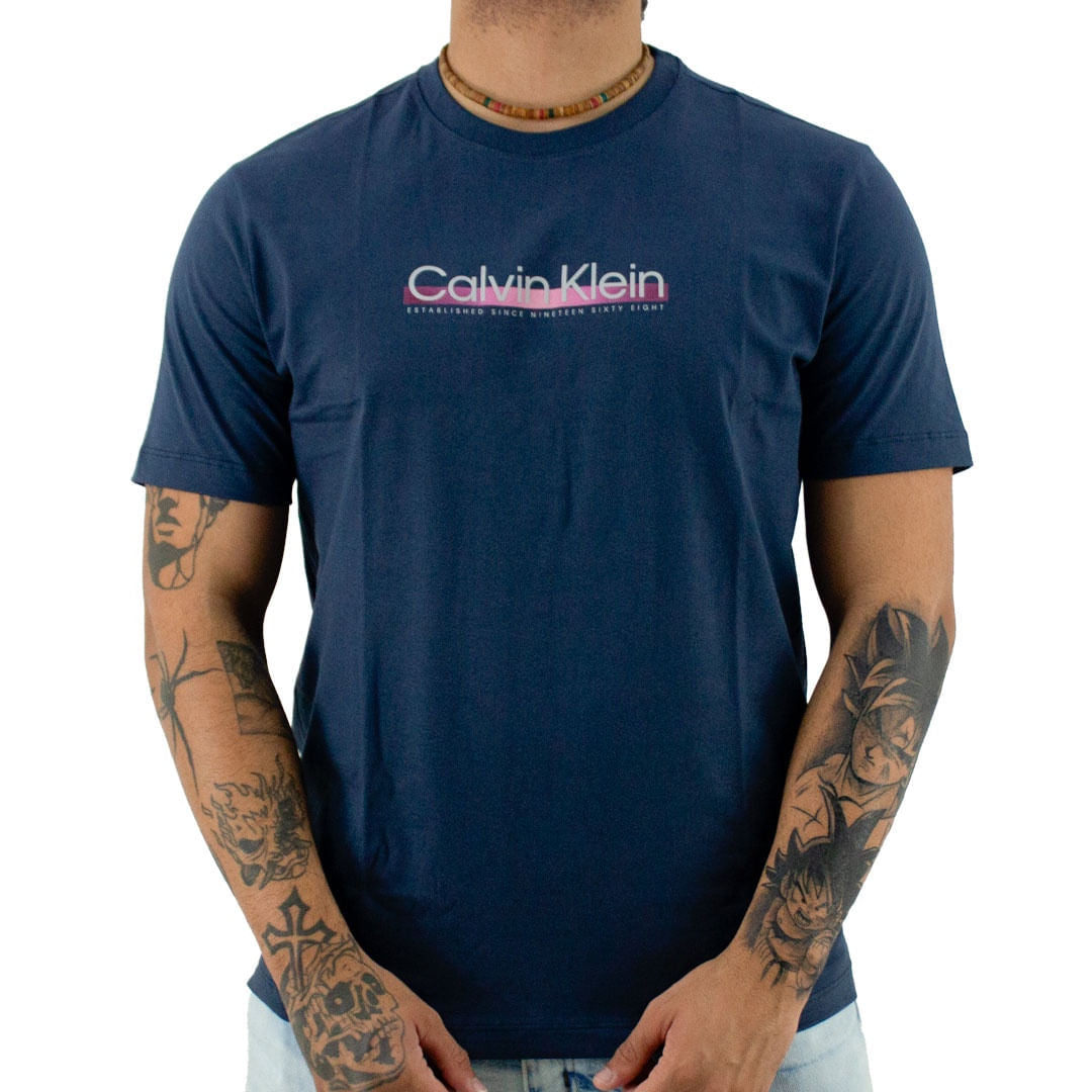 Camiseta Calvin Klein Logo Masculino