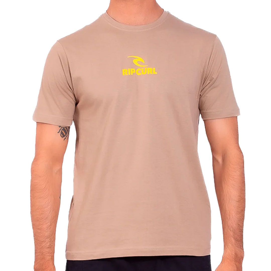 Camiseta Rip Curl Icon Sand Masculino