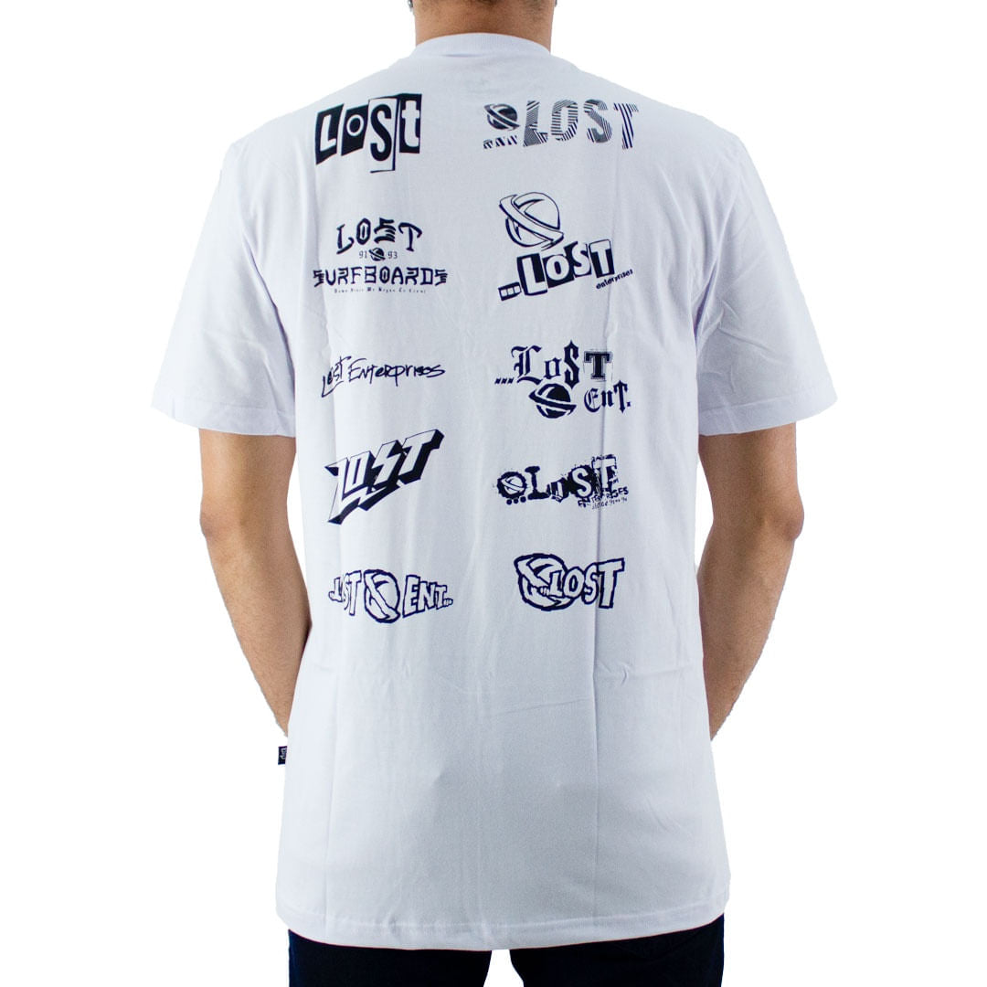 Camiseta Lost Logotypes Masculino
