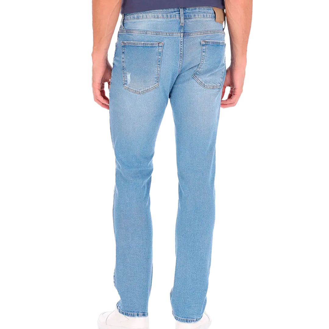 Calça Jeans Calvin Klein Peq Puidos Masculino