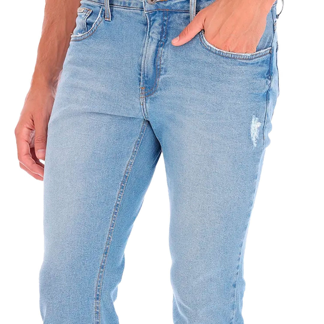 Calça Jeans Calvin Klein Peq Puidos Masculino