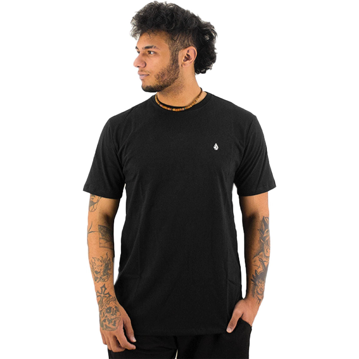 Camiseta Volcom Stone Blanks Masculino