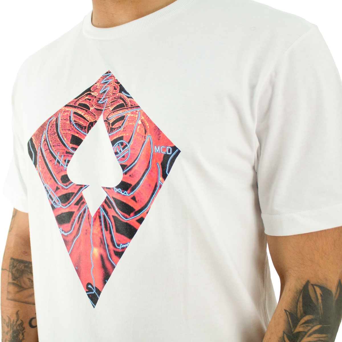 Camiseta Mcd Pipa Esqueleto Masculino