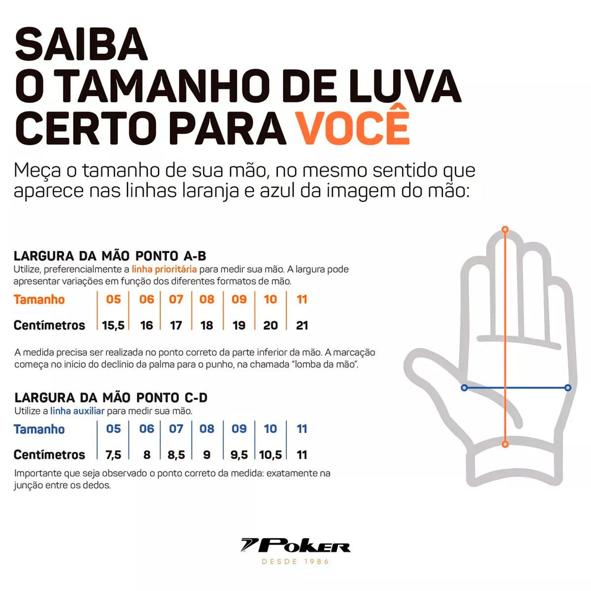 Luva Poker Training Neo Infantil