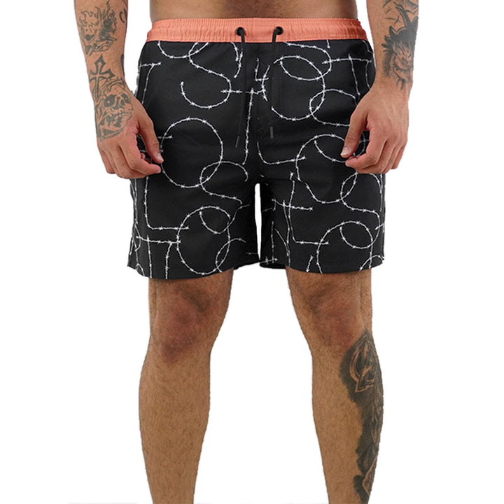 Shorts Lost Barbed Wire Masculino
