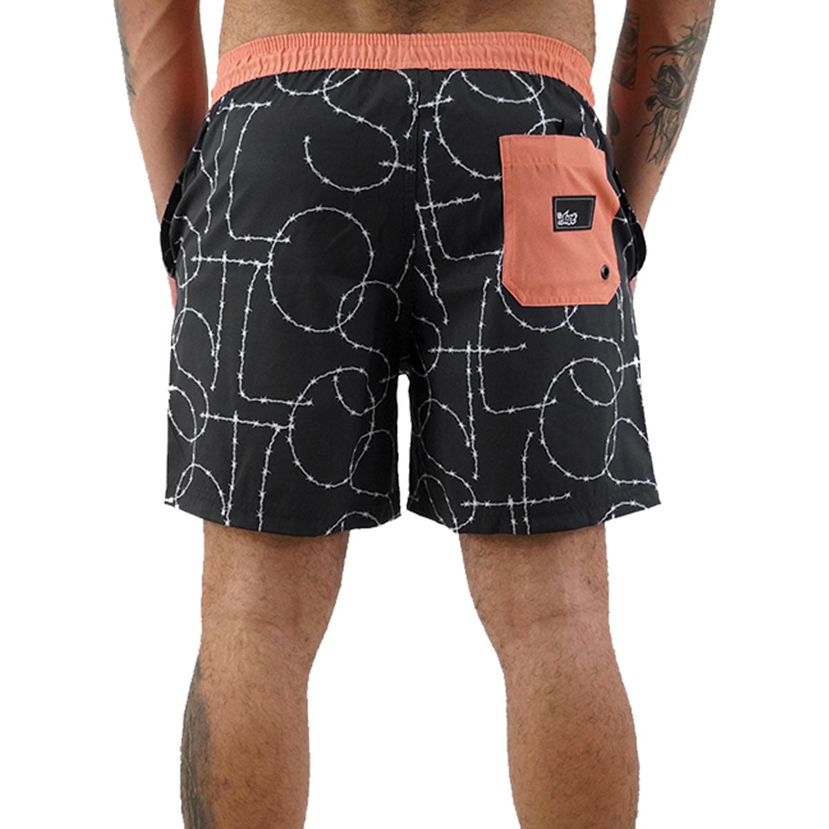 Shorts Lost Barded Wire Masculino