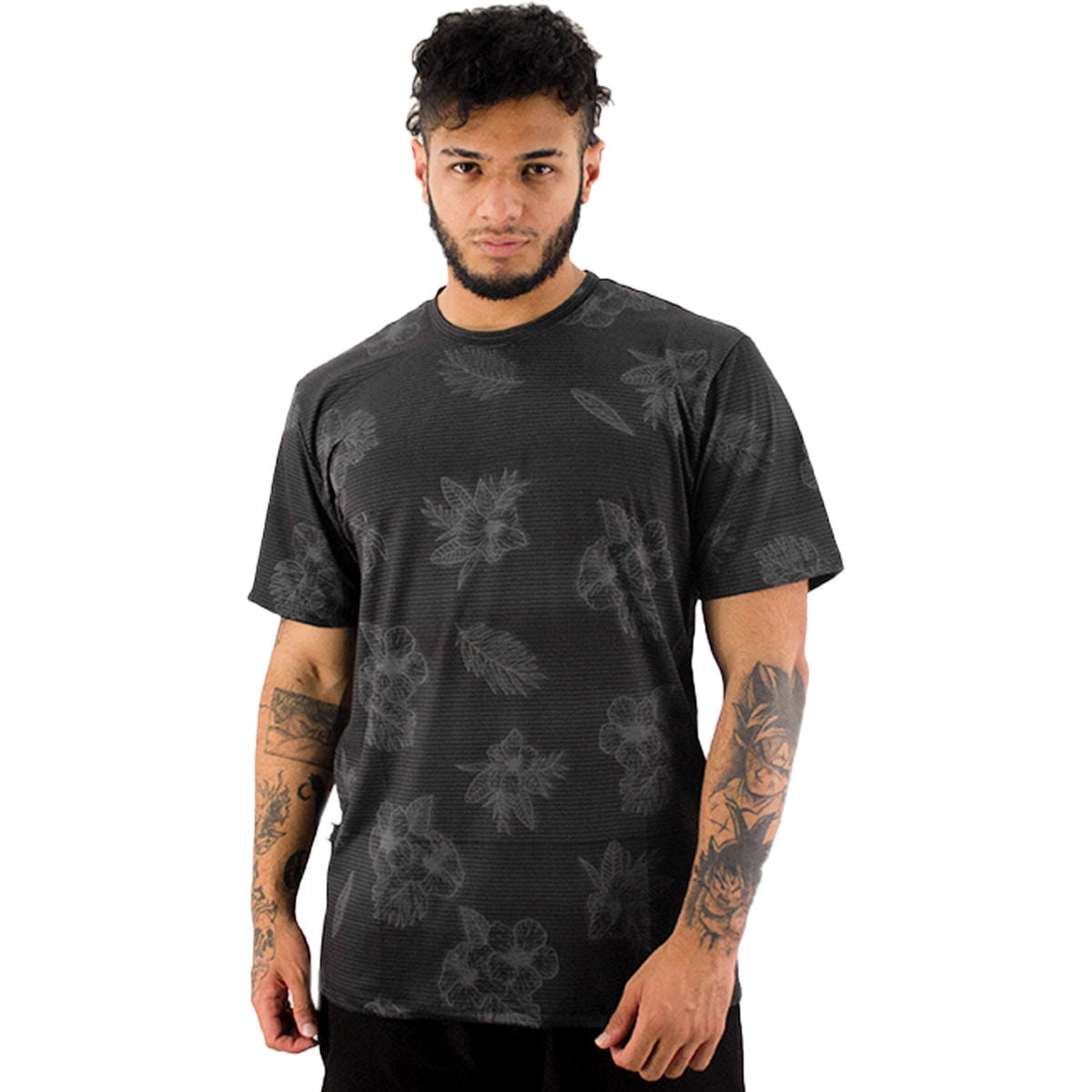 Camiseta Oakley Flowers Surf Masculino