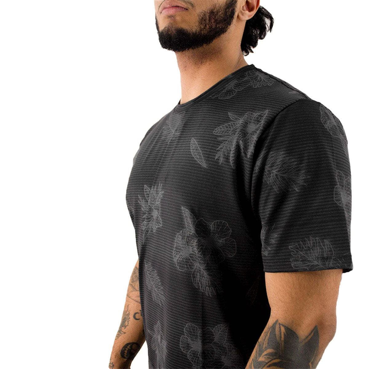 Camiseta Oakley Flowers Surf Masculino