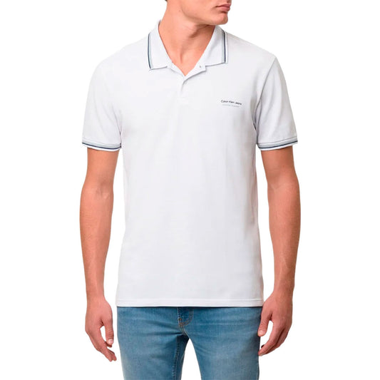 Polo Calvin Klein 3 Frisos Masculino