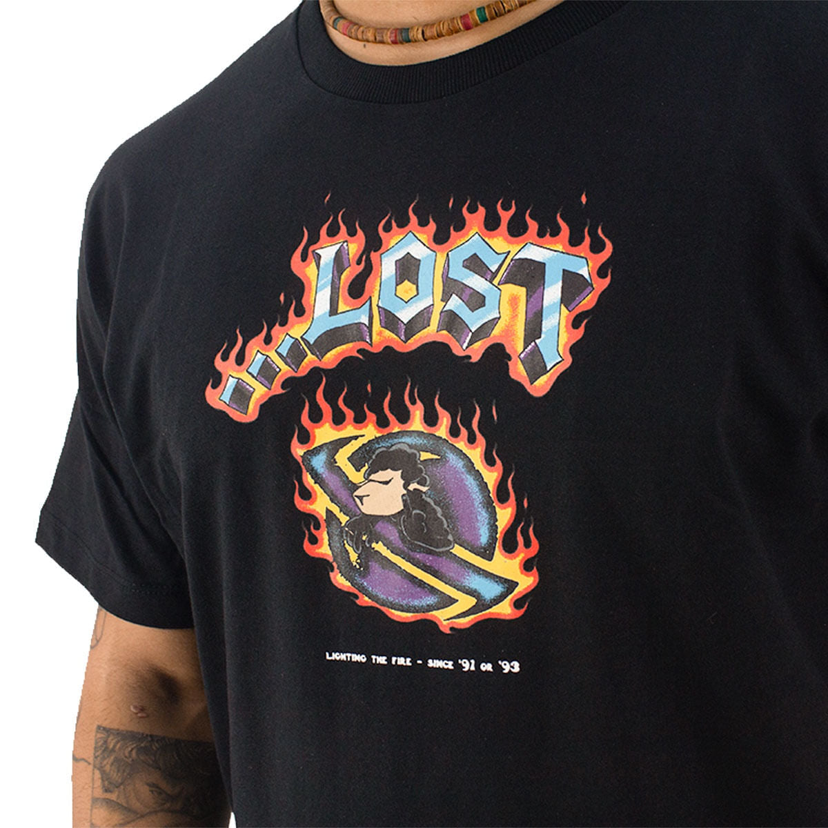 Camiseta Lost Flames Masculino