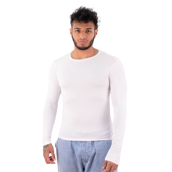 Camiseta M/L Realtex Compressão Fit Masculino