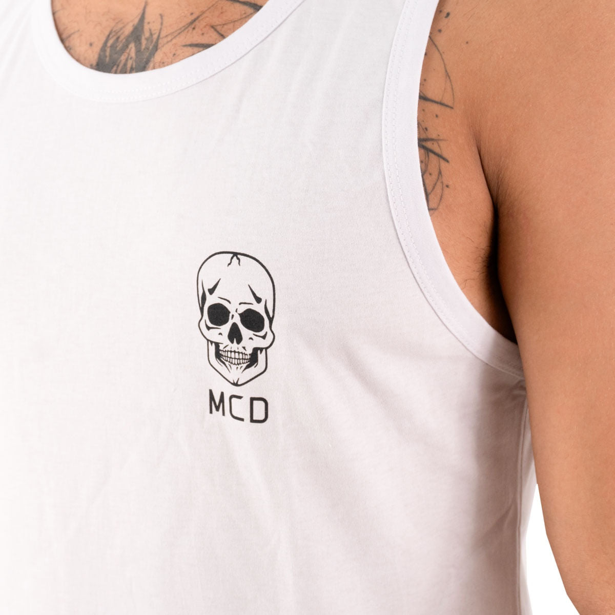 Regata Mcd Logo Caveira Masculino
