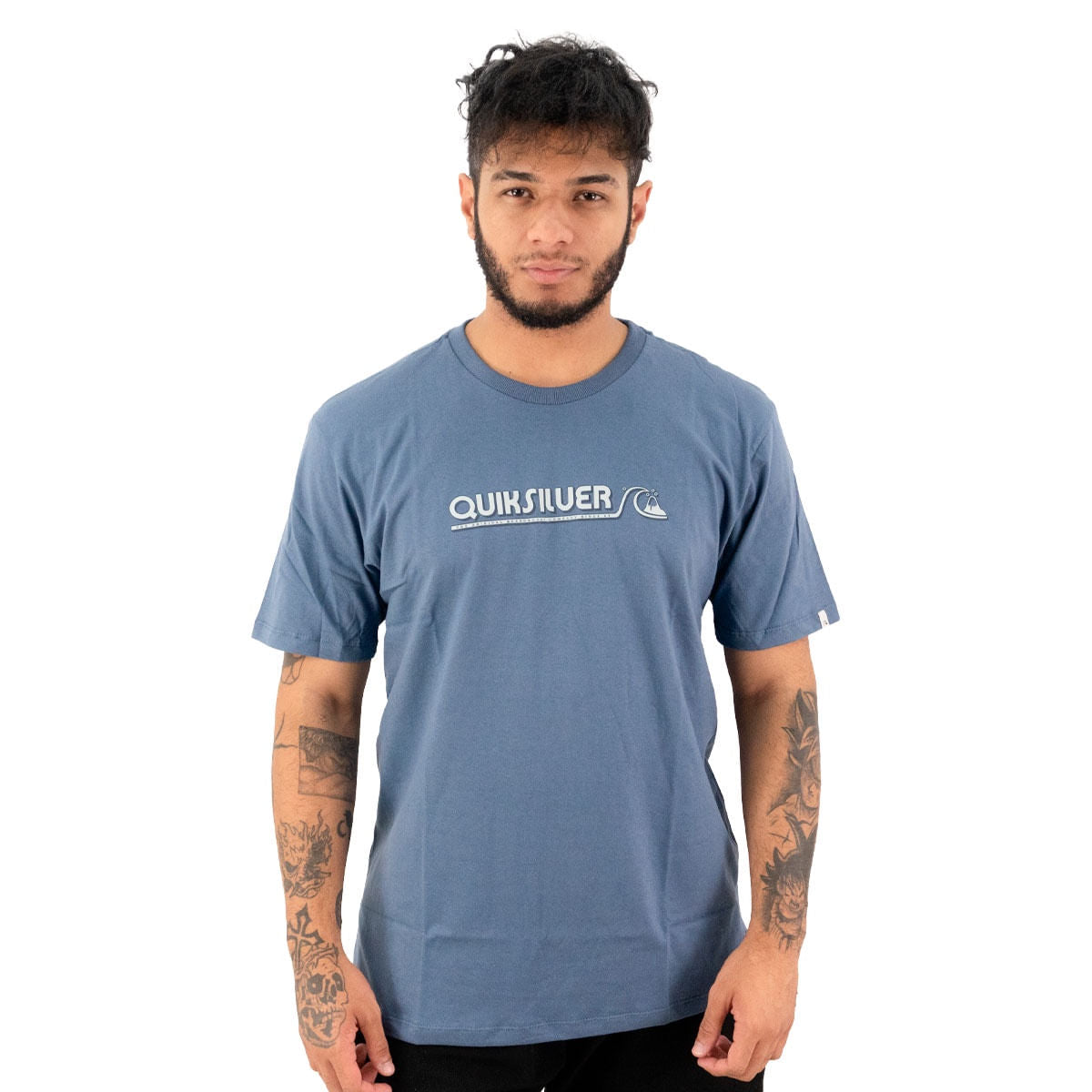 Camiseta Quiksilver Retro Buble Masculino
