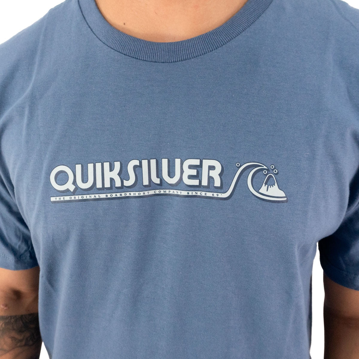 Camiseta Quiksilver Retro Buble Masculino
