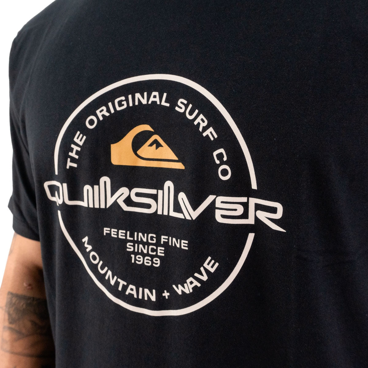 Camiseta Quiksilver Circle Up Masculino
