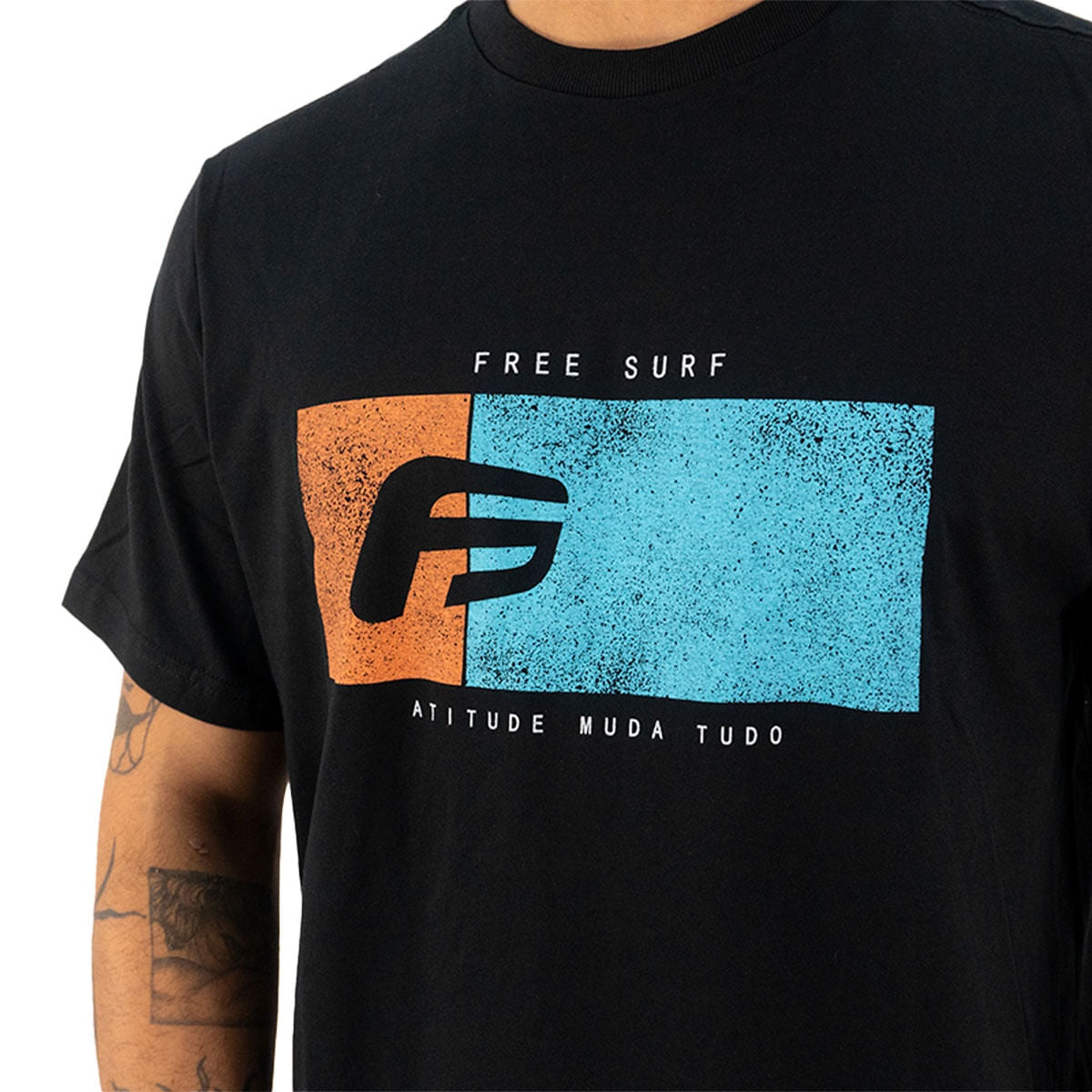 Camiseta Freesurf Attitude Masculino