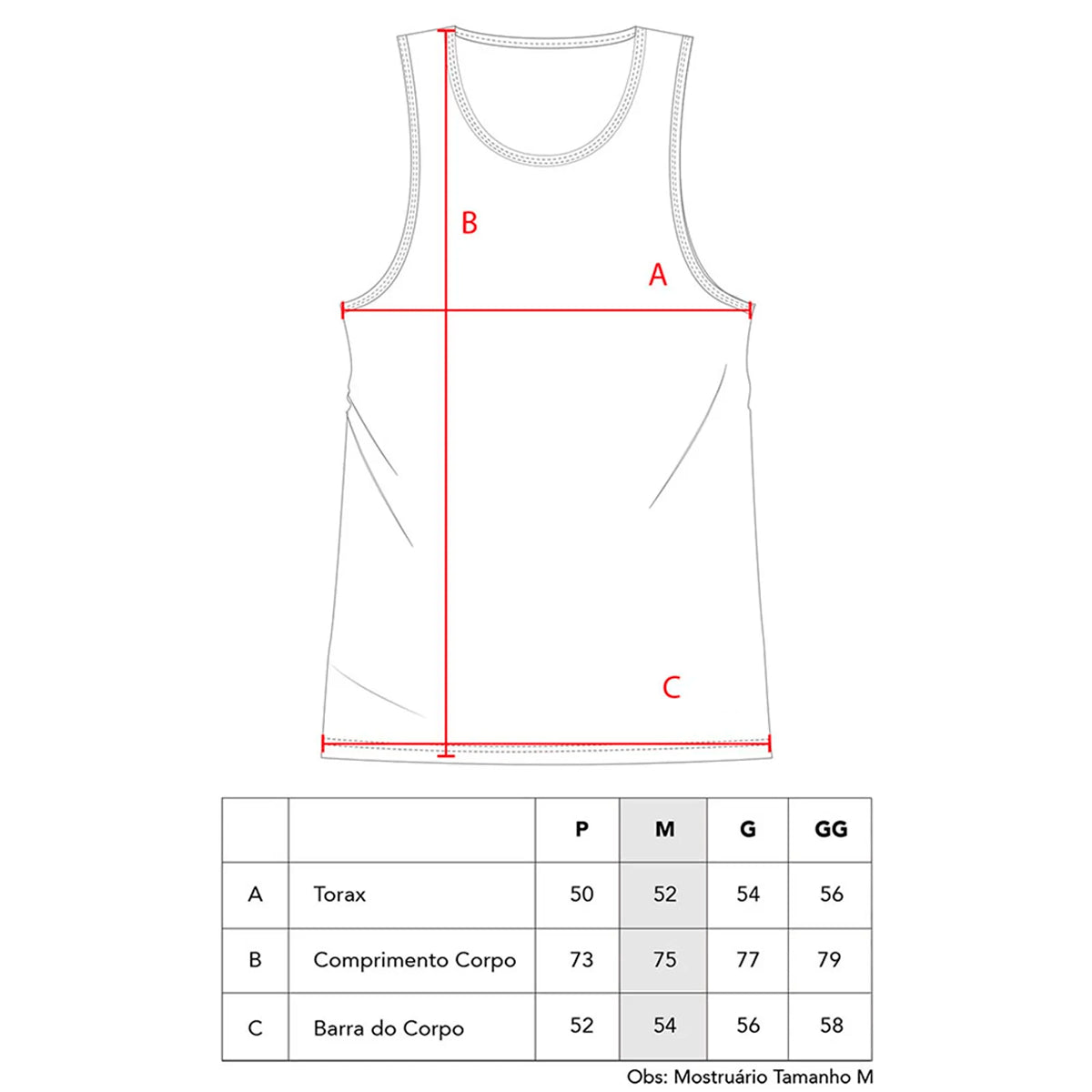 Regata Mcd Gothic Masculino